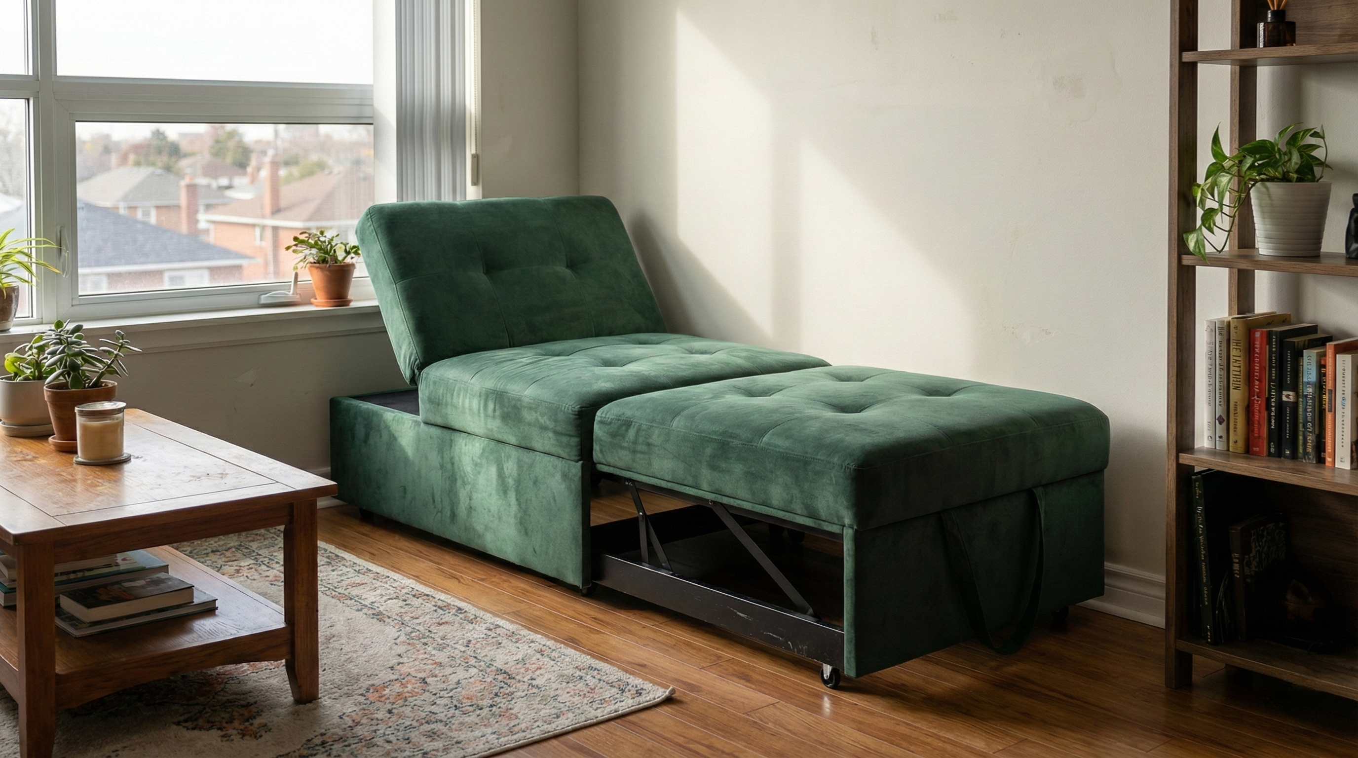 Flex-Mini Ottoman Sleeper Sofa Bed — photo 2