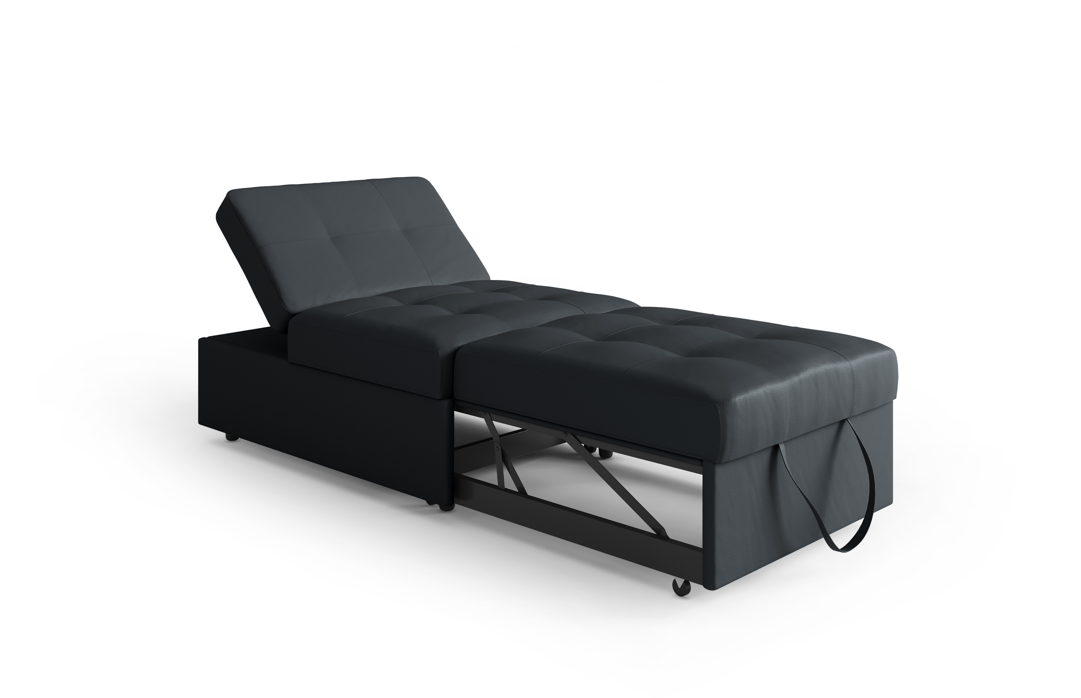 Black Bonded Leather #35